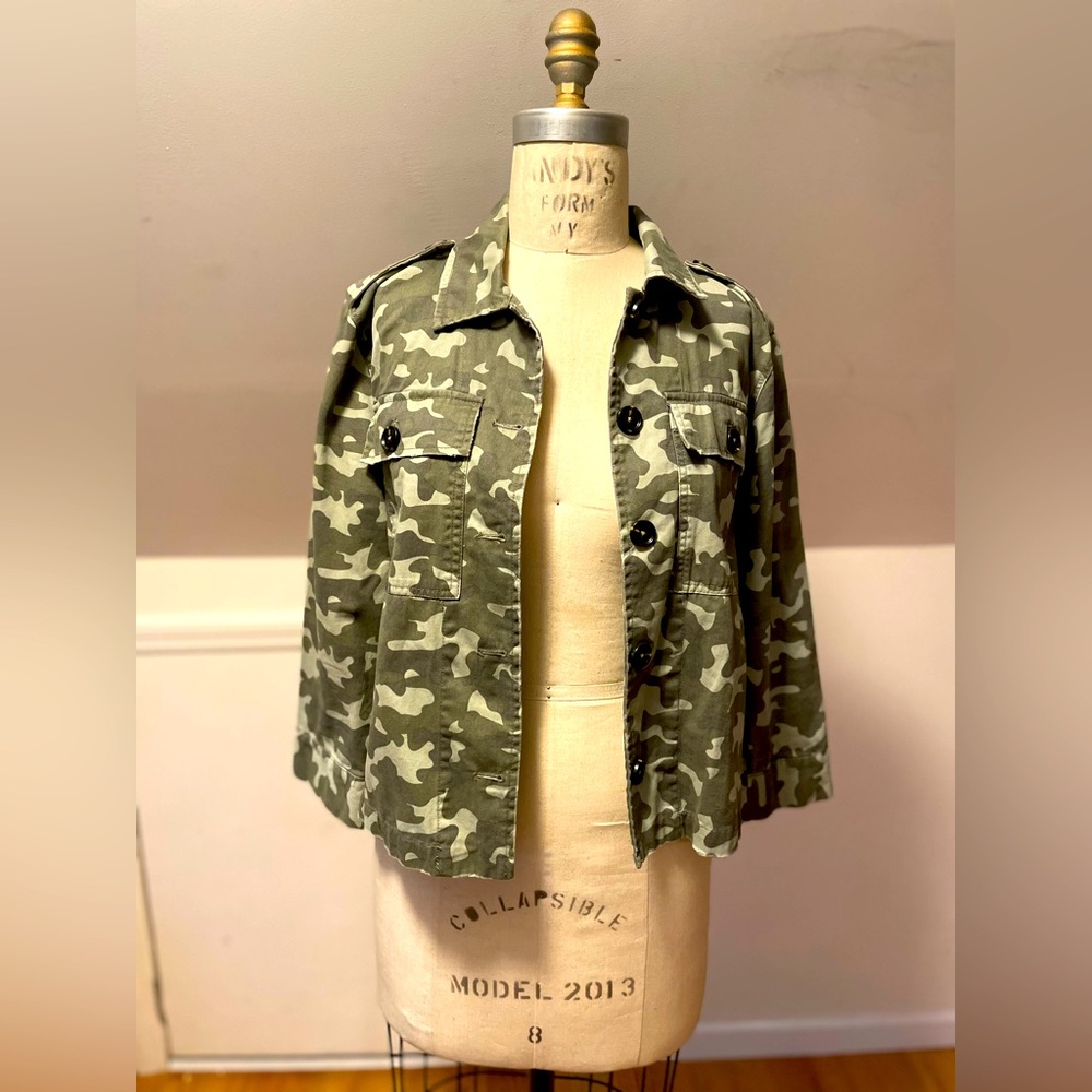 Alexander Jordan camo denim jacket